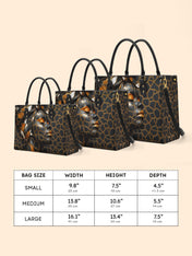 Giraffe Grace Premium Leather Handbag QR0HH097