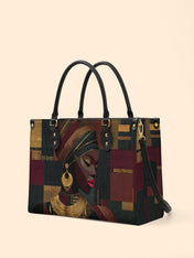 Crimson Majesty Premium Leather Handbag QR0XD759