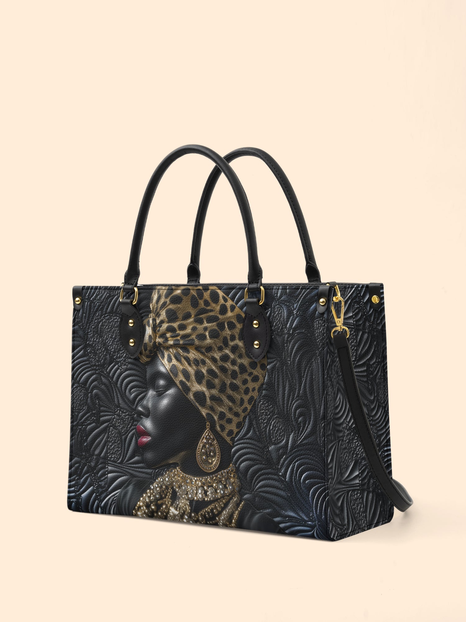 Regal Serenity Premium Leather Handbag QR0XD741