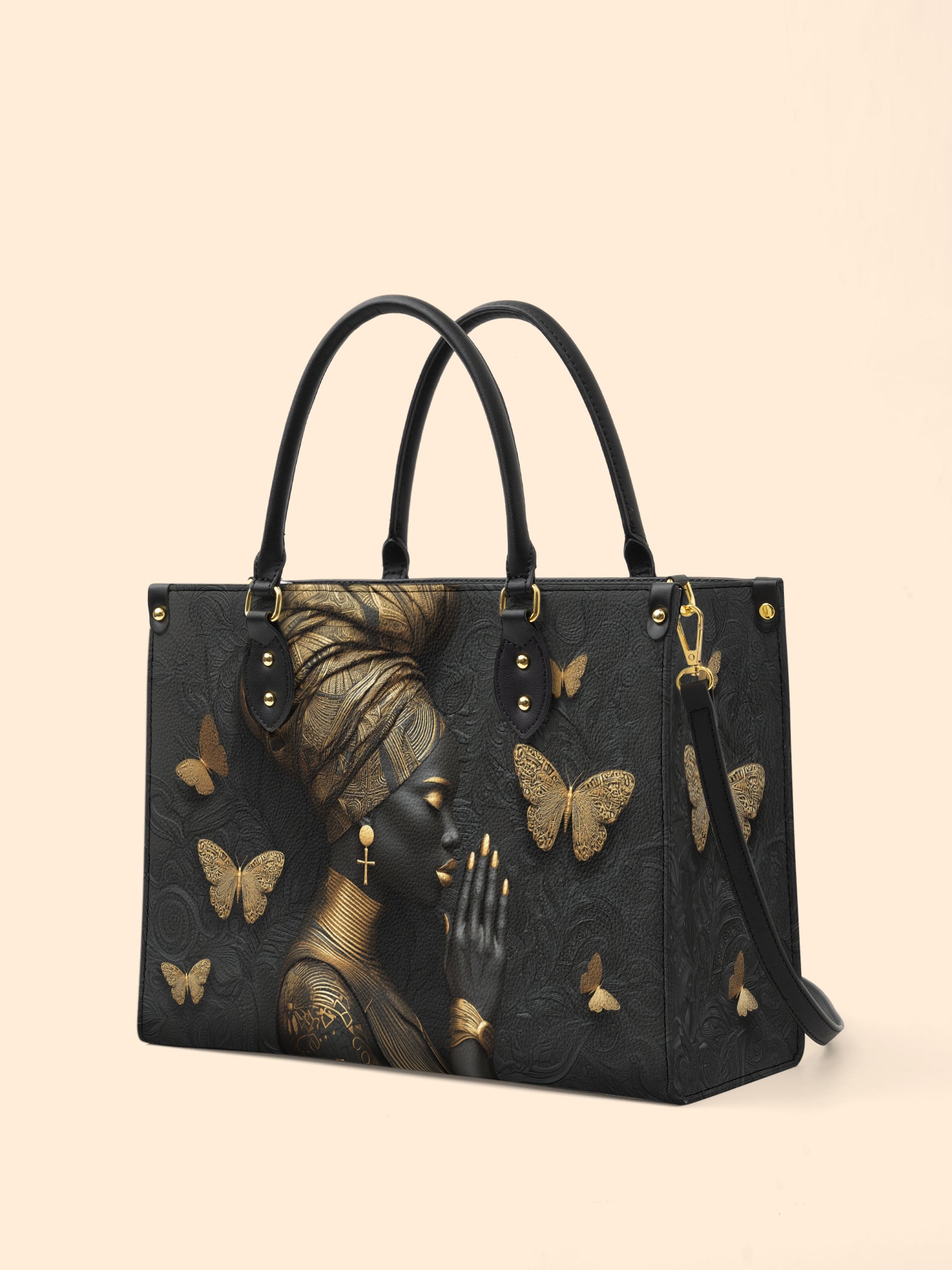 Divine Stillness Premium Leather Handbag QR0TV245