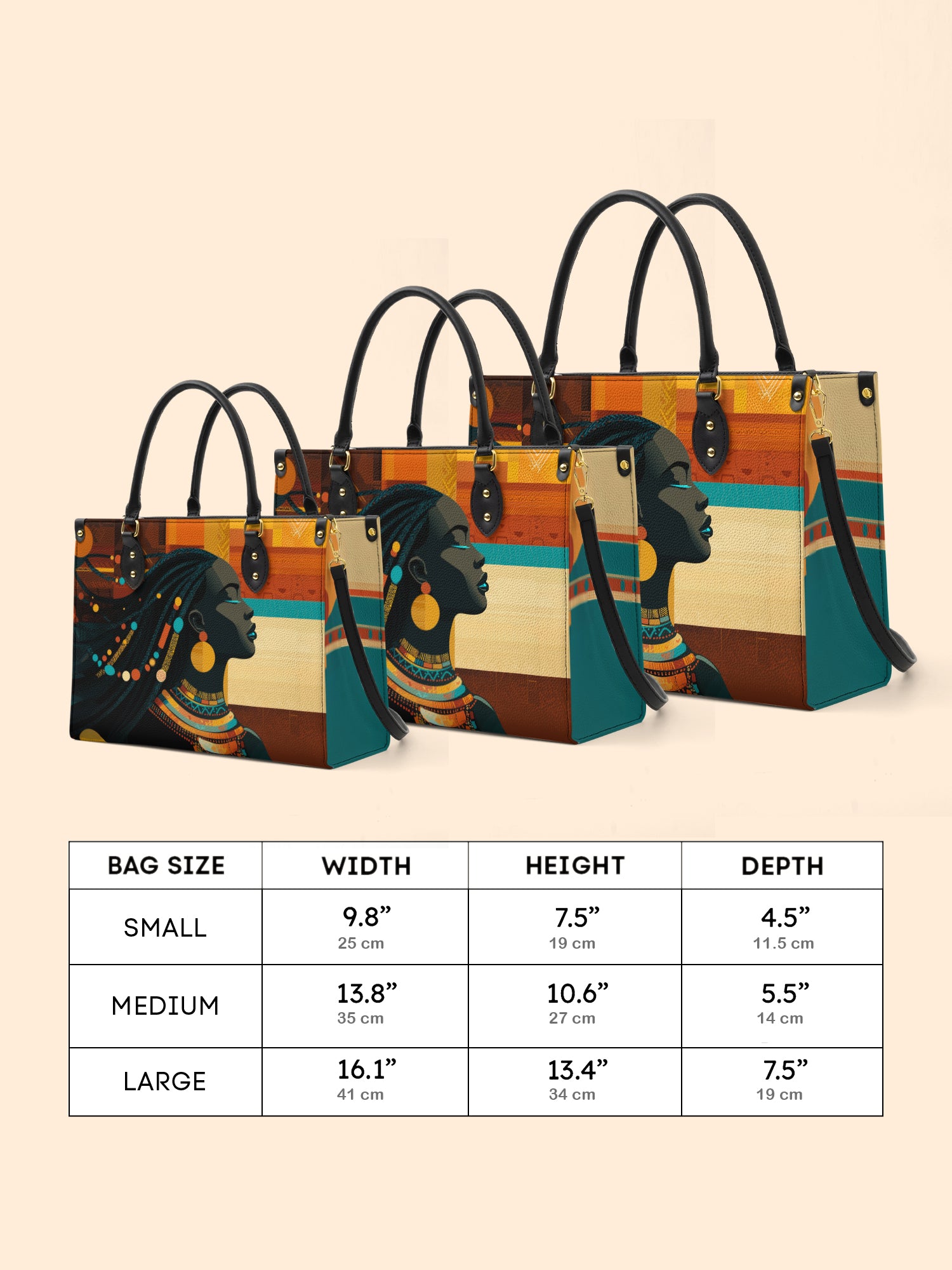 Ebony Horizon Premium Leather Handbag QR0TV179