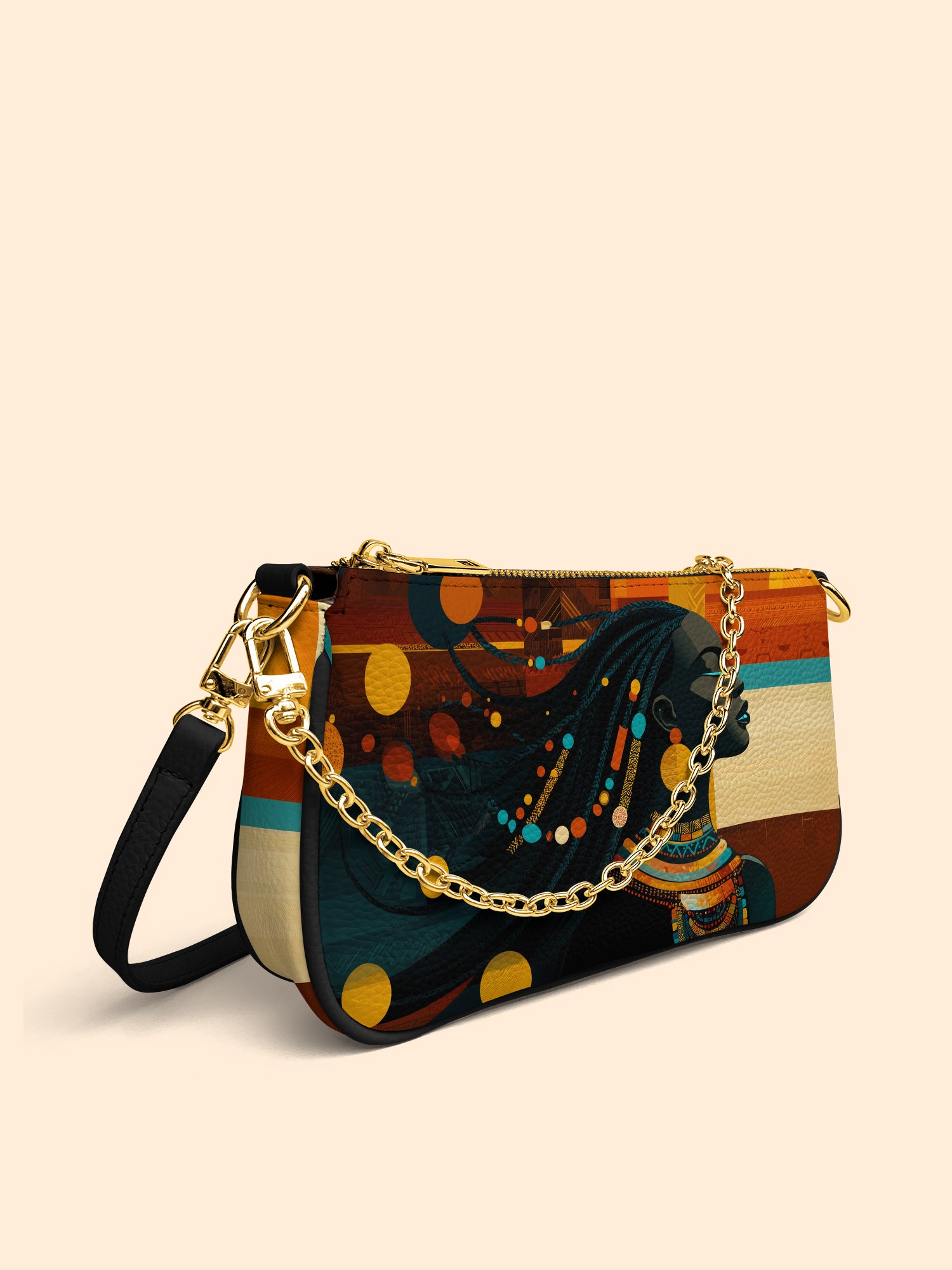 Ebony Horizon Classic Zip Pochette QR0TV180