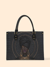 Midnight Halo Premium Leather Handbag QR0XD761