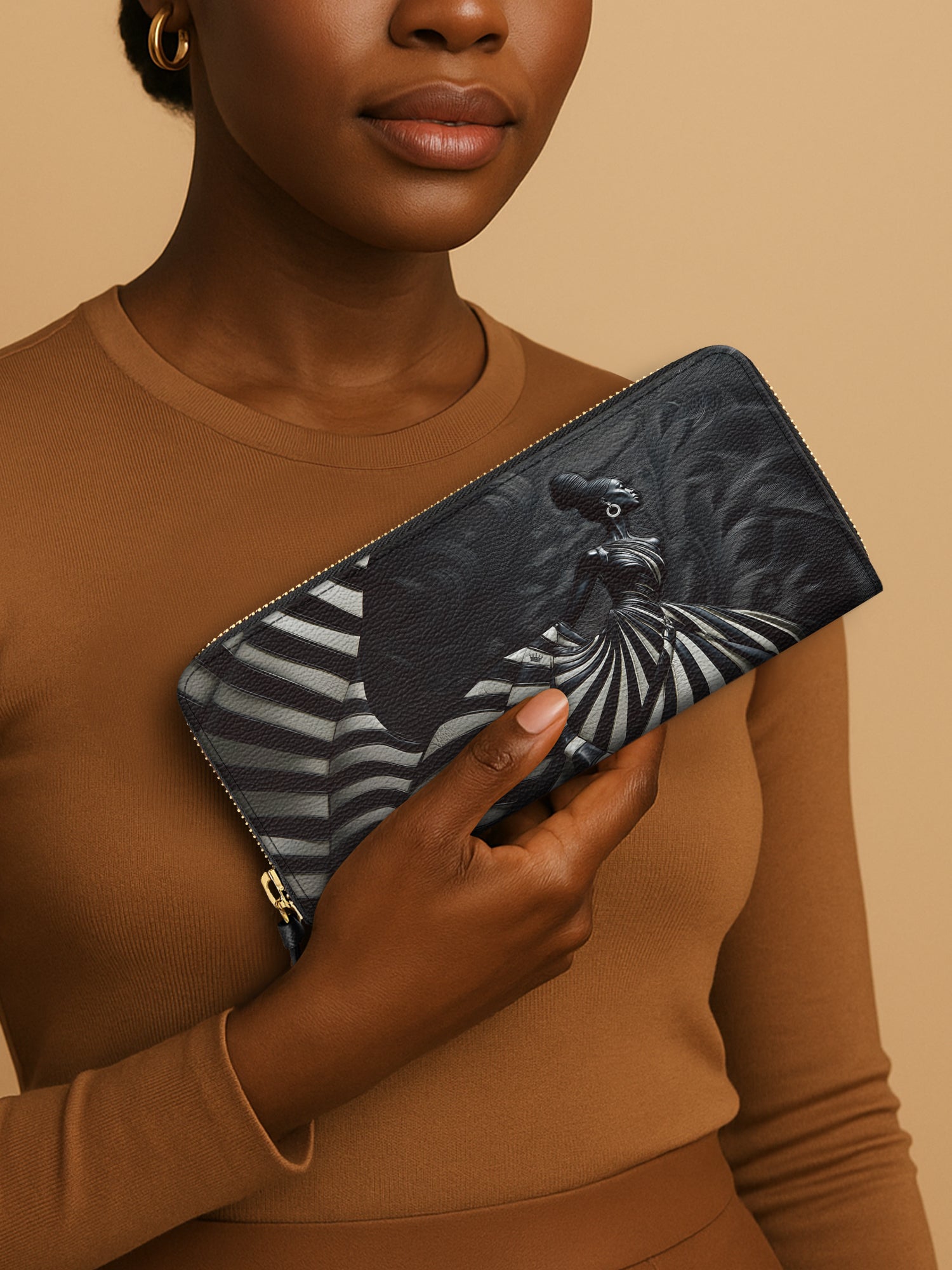 Monarch of Lines Slimline Zippy Wallet QR0XD444