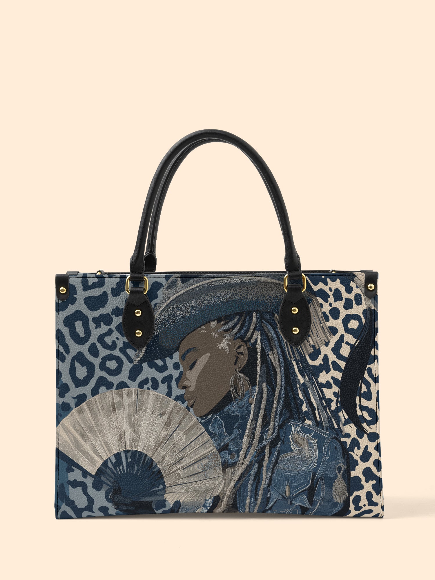 Black Canyon Queen Premium Leather Handbag QR0TD494