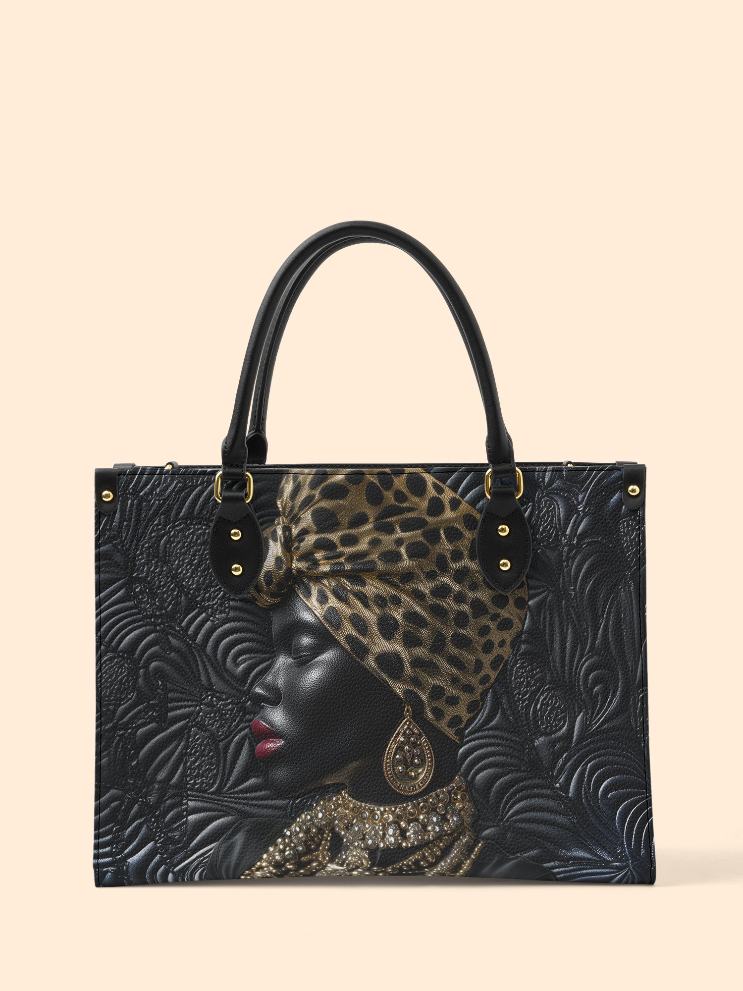 Regal Serenity Premium Leather Handbag QR0XD741