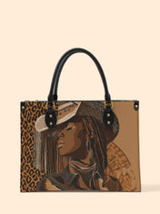 Mahogany Rider Premium Leather Handbag QR0TD503