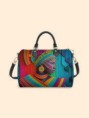 Wrapped Legacy Leather Boston Bag QR0TD242