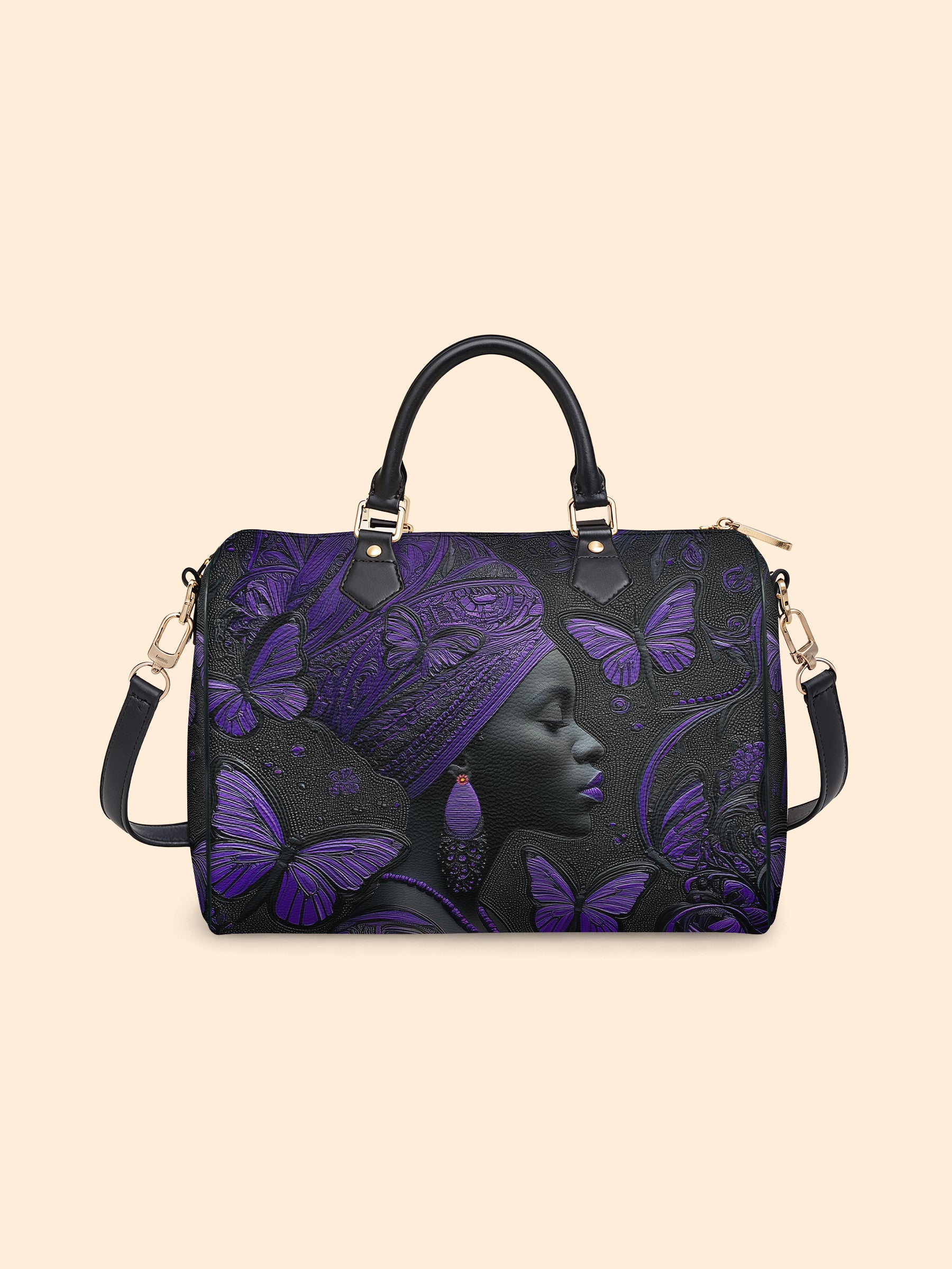 Majesty Known Leather Boston Bag QR0XD257