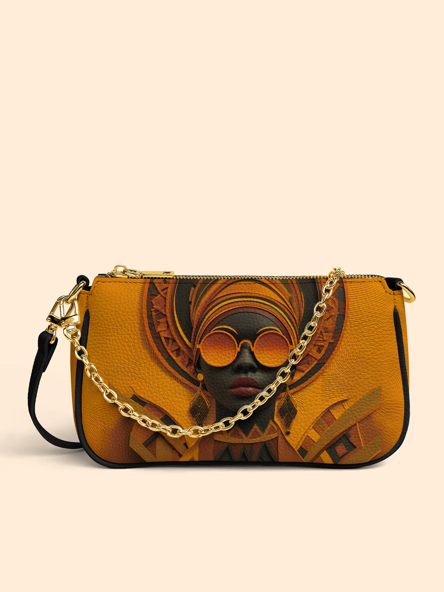 Dark Lens Classic Zip Pochette QR0TD306