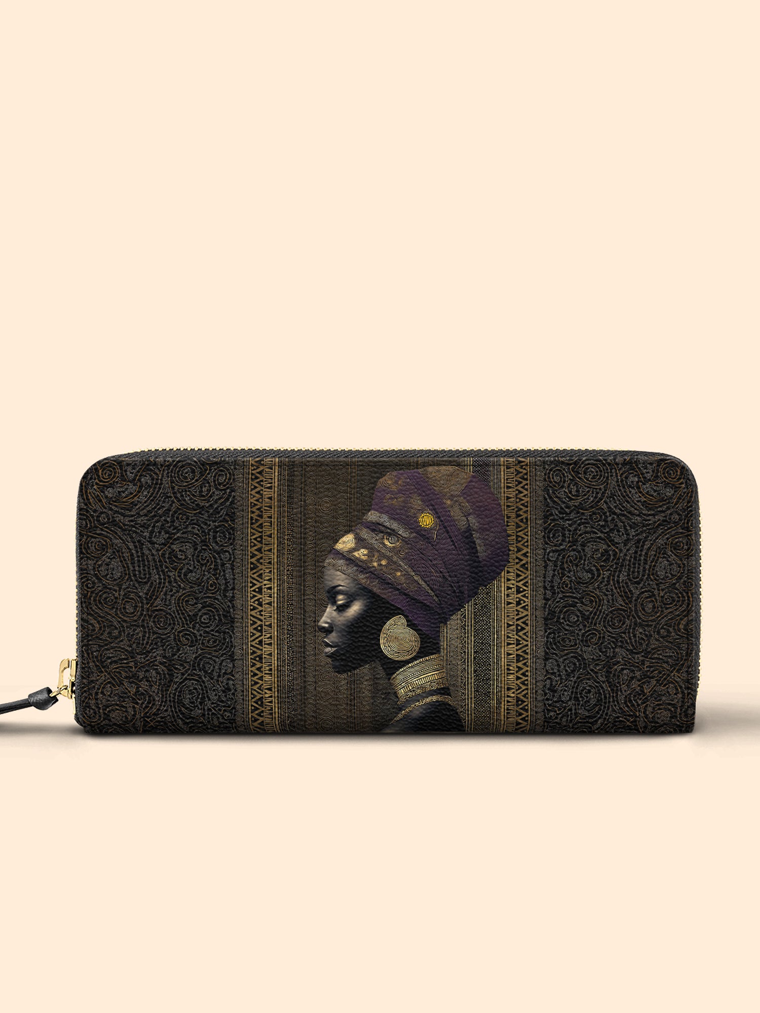 Golden Veil Slimline Zippy Wallet QR0TV166