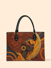 Royal Vision Premium Leather Handbag QR0TD313