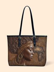 African Roots Leather Bucket Bag QR0TD421