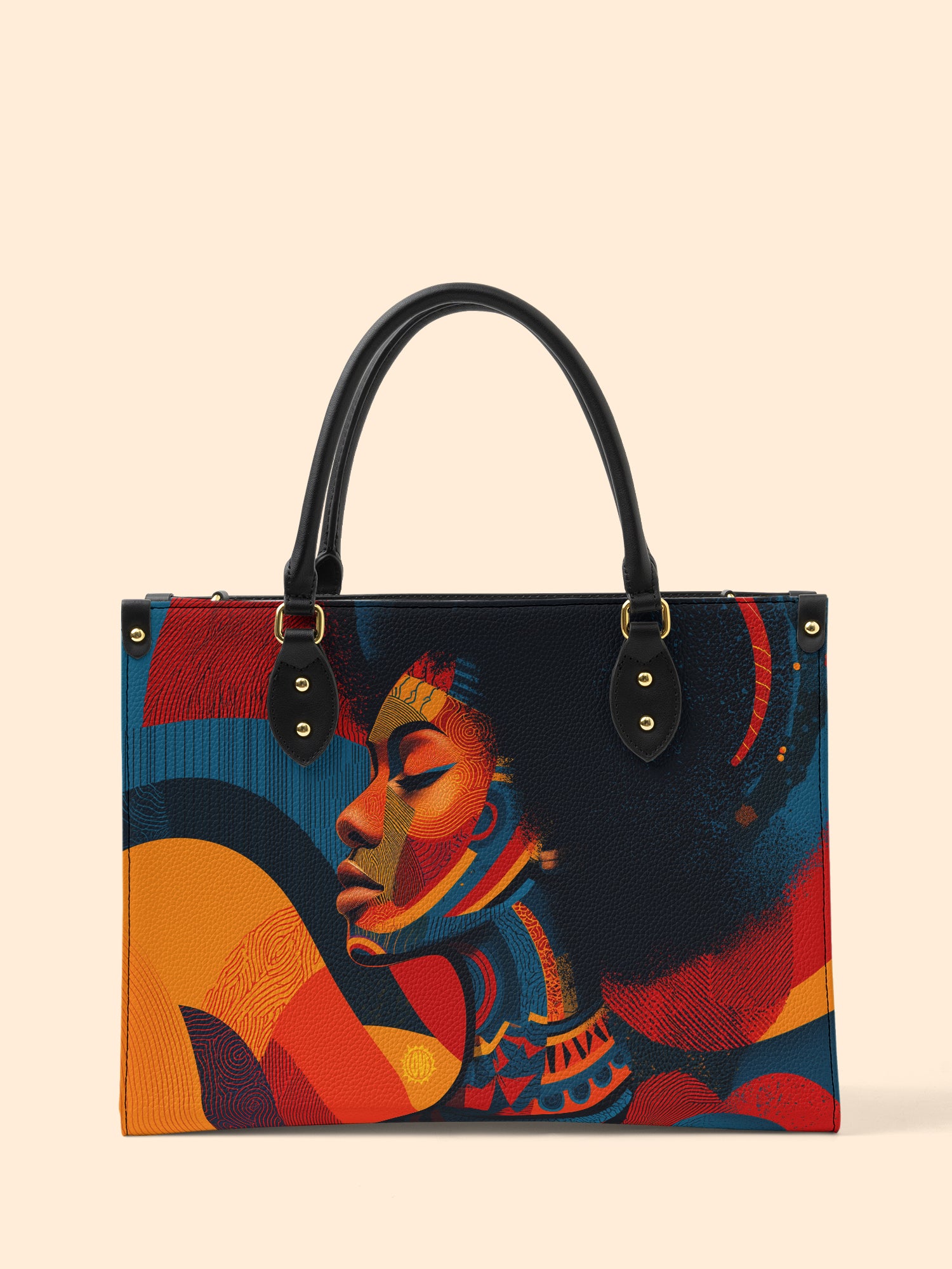 Rhythm & Soul Premium Leather Handbag QR0TV149