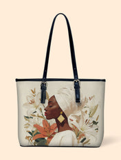 The Purity of Grace Leather Bucket Bag QR0HH165