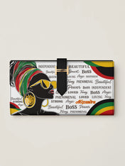 Phenomenal Woman Tab Closure Wallet