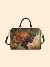 Blossom Divinity Leather Boston Bag QR0HH070