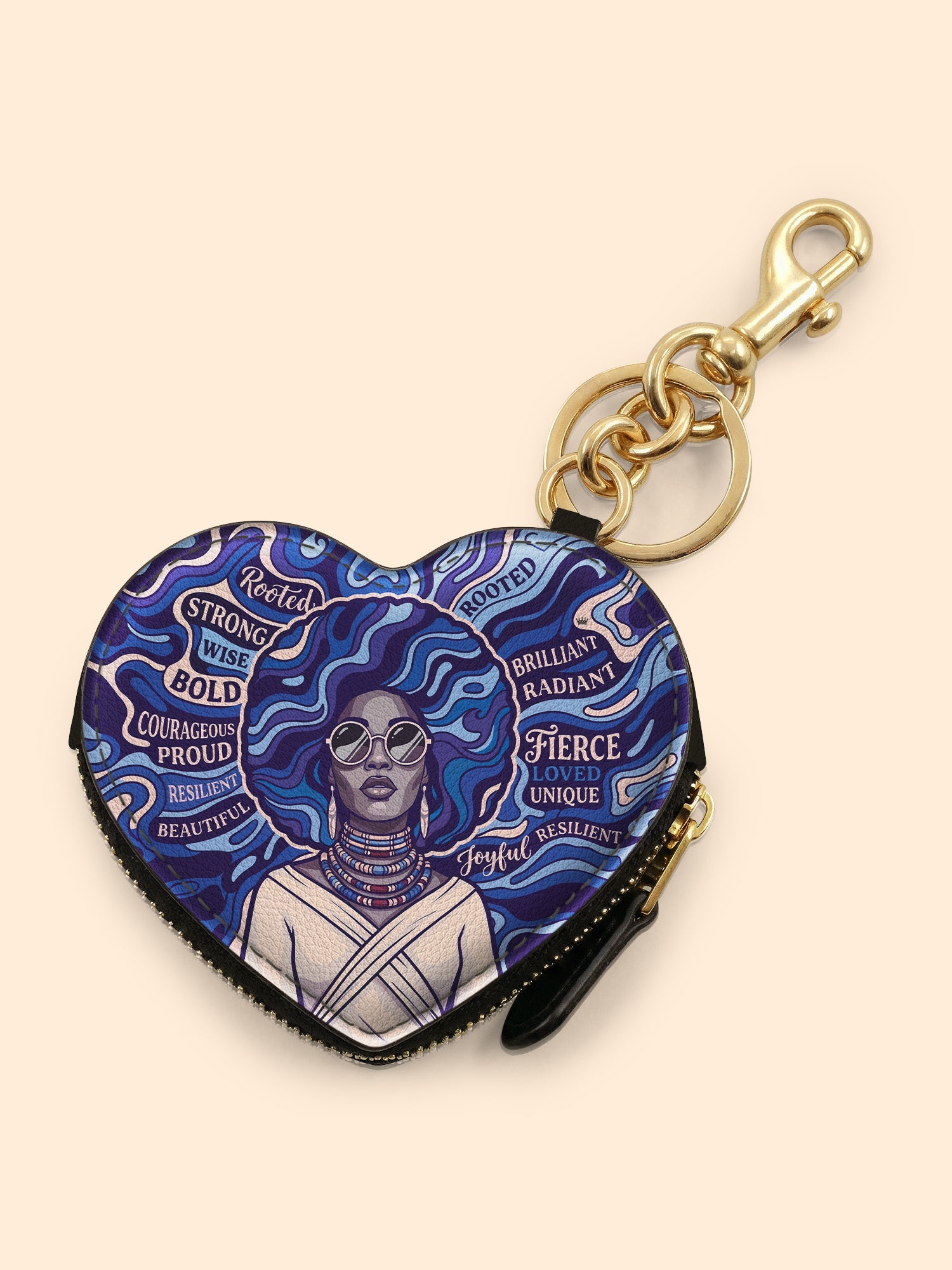 🎁 Astro Soul Heart Coin Pouch Bag Charm QR0XD858 (100% off)