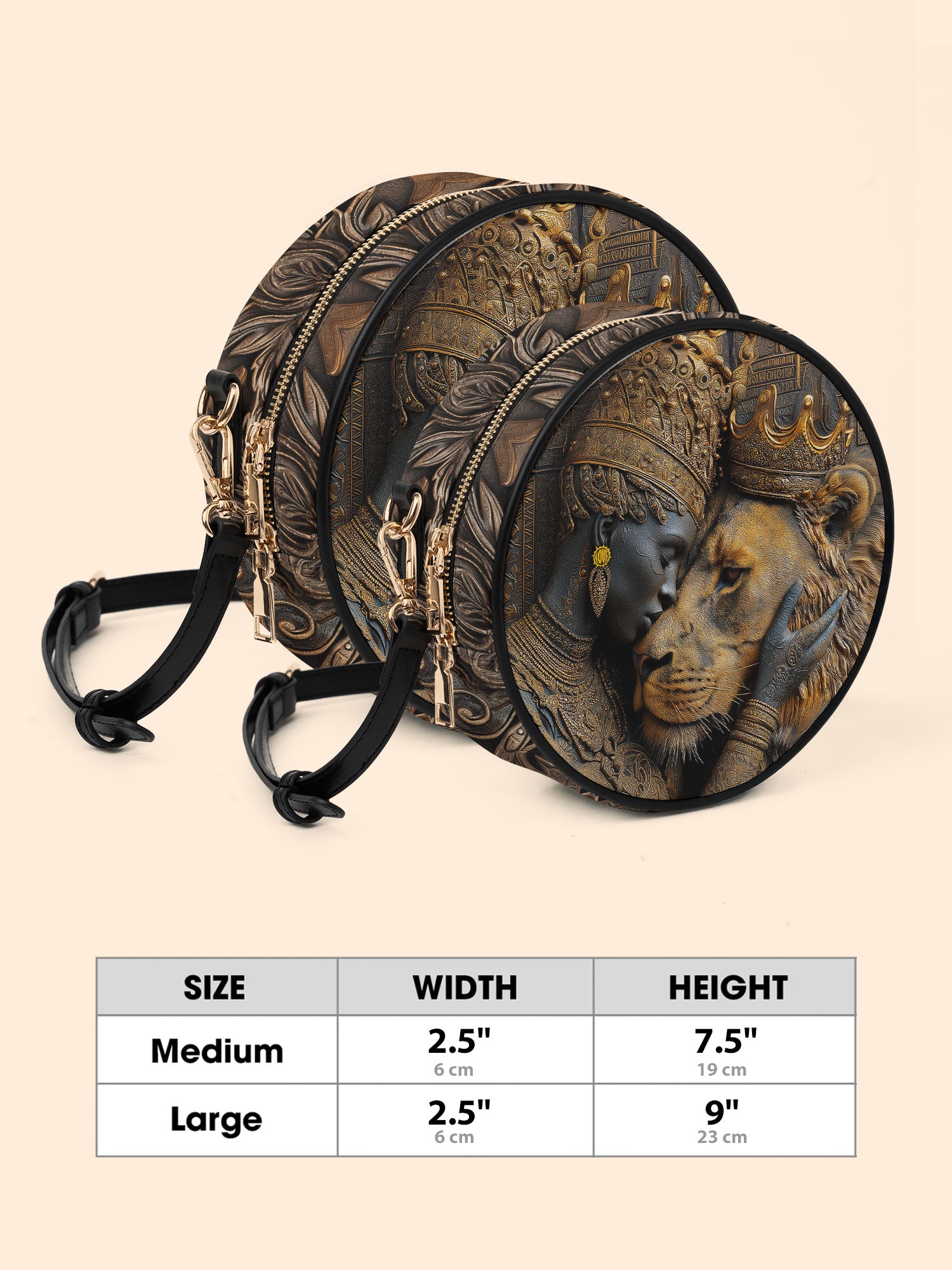 Desert Empress Circle Crossbody Bag QR0HH183