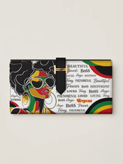 Queen Power Tab Closure Wallet
