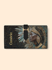 Shell Of Grace Tab Closure Wallet