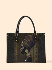 Golden Veil Premium Leather Handbag QR0TV164