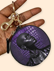 Aurora Kingdom Circular Coin Pouch Bag Charm QR0XD648