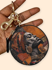 Unstoppable Soul Circular Coin Pouch Bag Charm QR0HH211