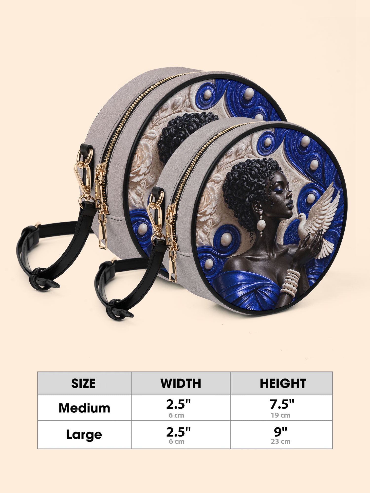 Royal Serene Circle Crossbody Bag QR0HH213