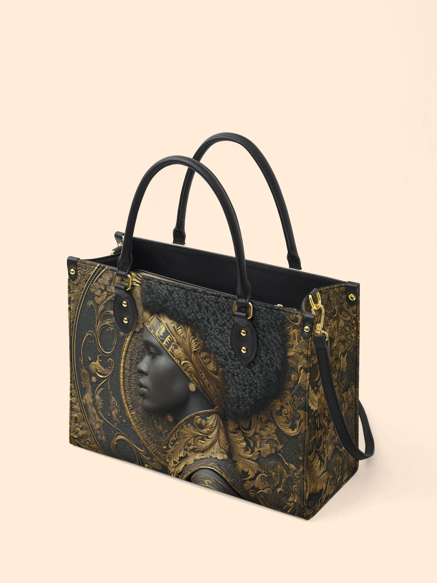 Royal Inheritance Premium Leather Handbag QR0XD513