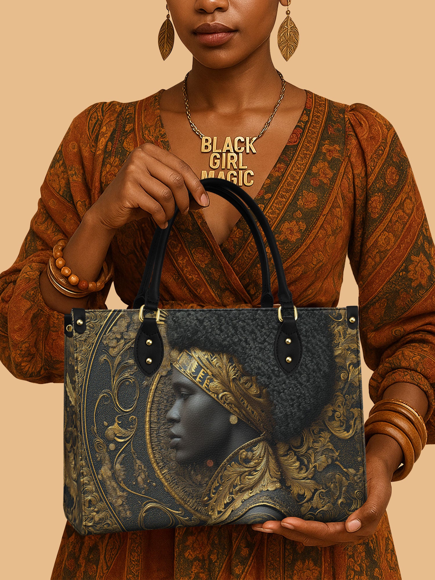 Royal Inheritance Premium Leather Handbag QR0XD513