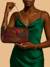 Regal Ember Classic Zip Pochette QR0XD518