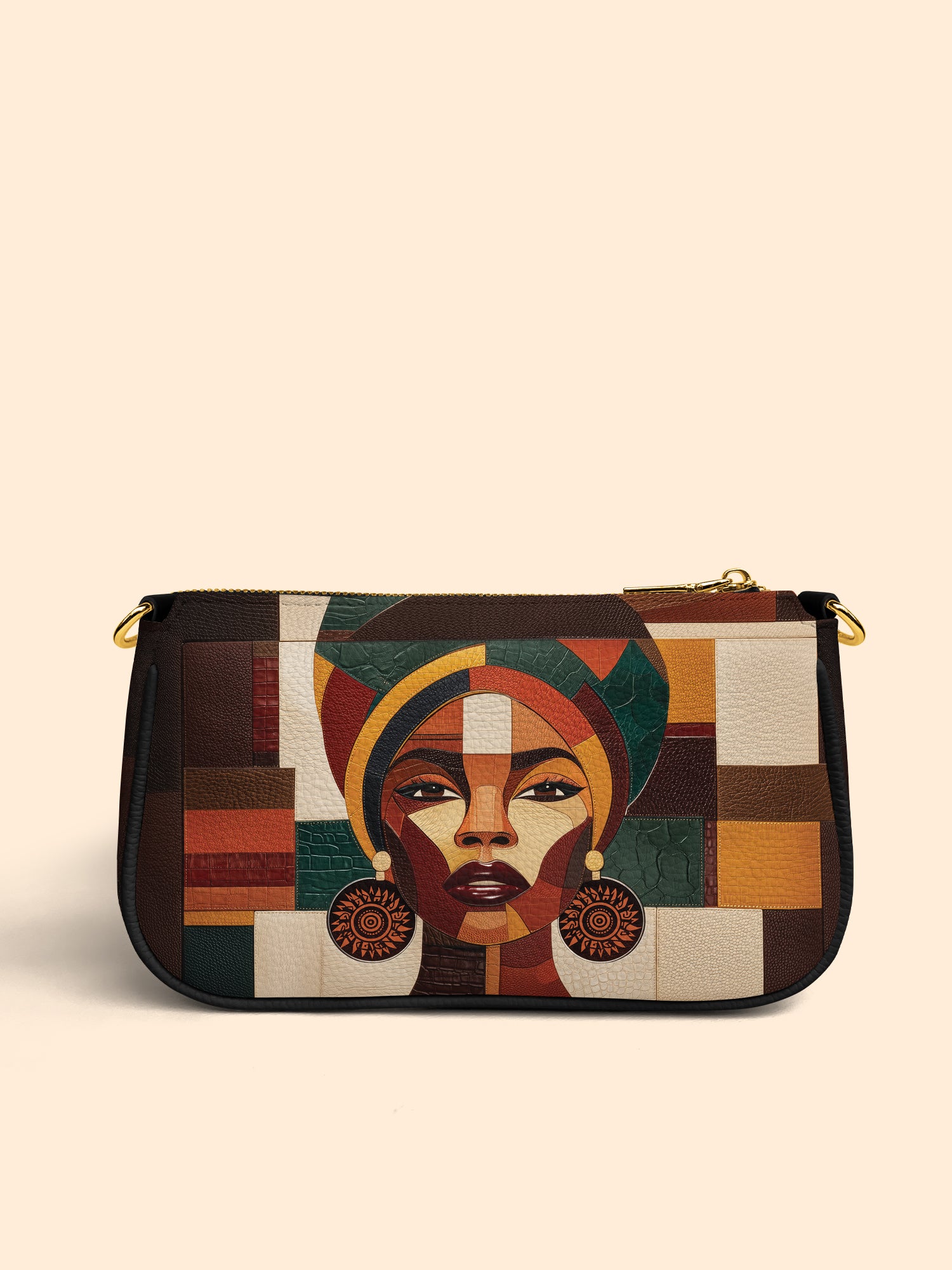 Rooted Mosaic Classic Zip Pochette QR0XD600