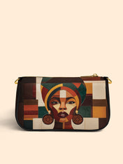 Rooted Mosaic Classic Zip Pochette QR0XD600