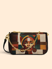 Rooted Mosaic Classic Zip Pochette QR0XD600