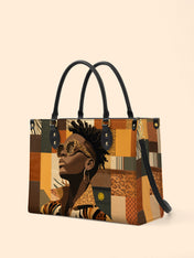 Feline Aura Premium Leather Handbag QR0TD544