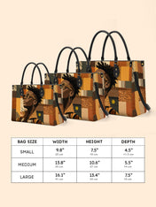 Feline Aura Premium Leather Handbag QR0TD544