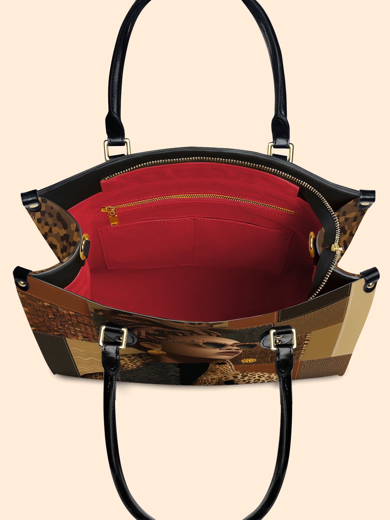 Savage Grace Premium Leather Handbag QR0TD547