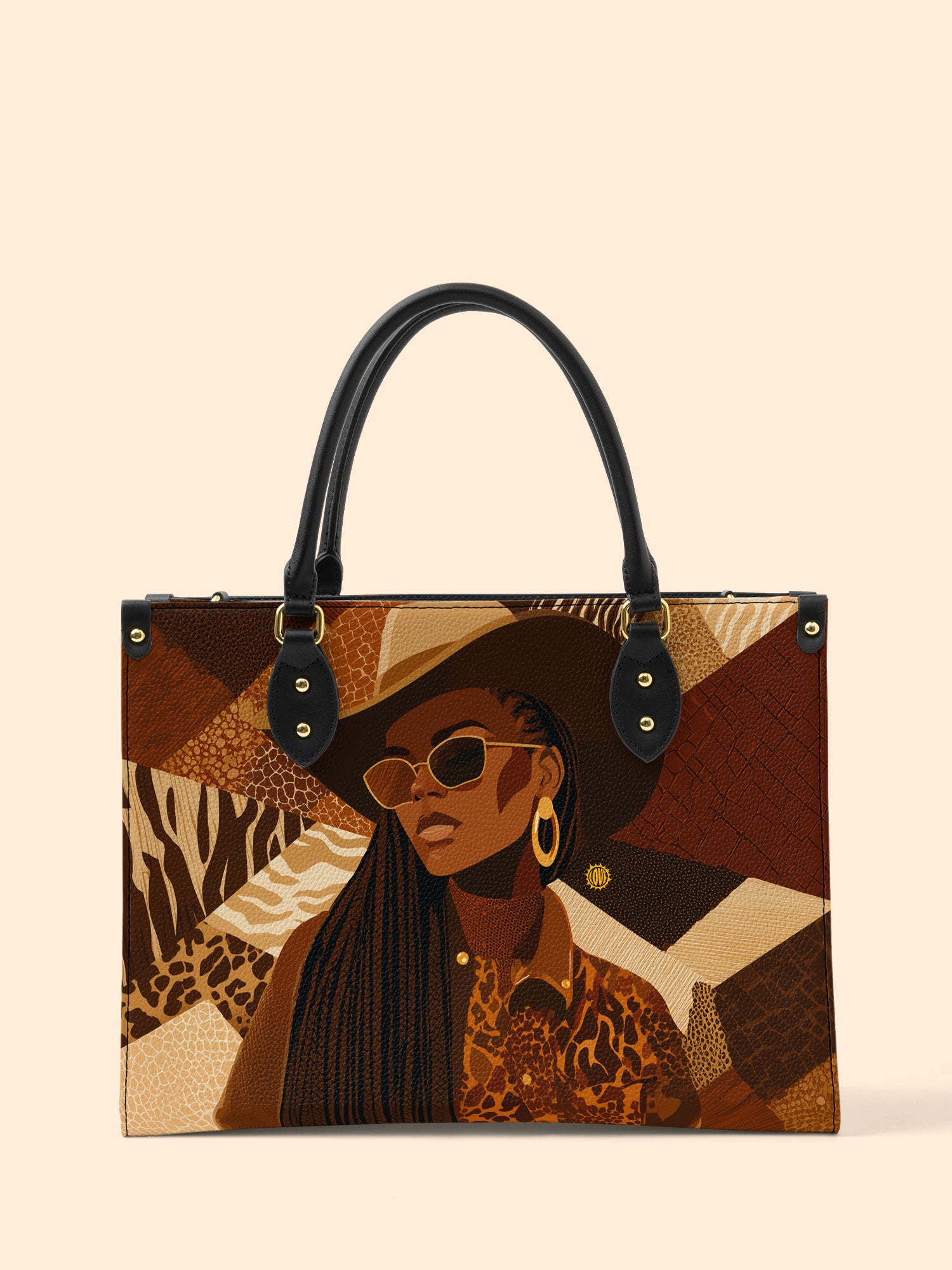 Wild Honey Queen Premium Leather Handbag QR0TD550