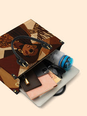 Wild Honey Queen Premium Leather Handbag QR0TD550