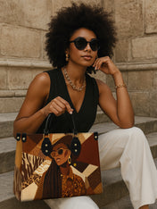 Wild Honey Queen Premium Leather Handbag QR0TD550