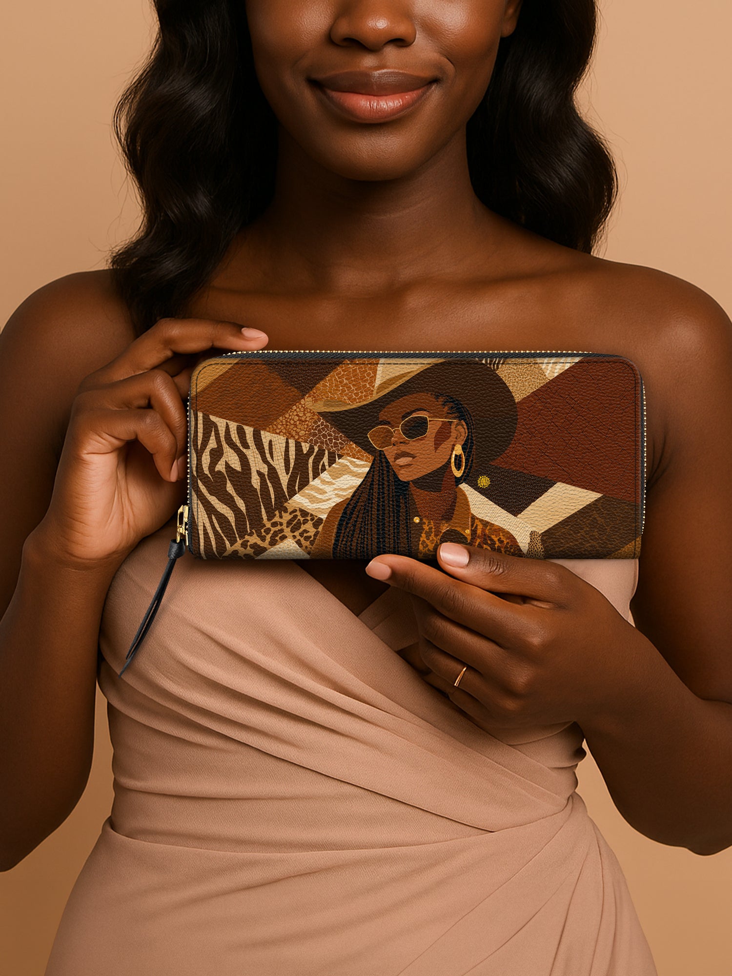 Wild Honey Queen Slimline Zippy Wallet QR0TD552