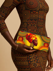 Golden Radiance Slimline Zippy Wallet QR0TV219