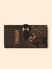 Back To Africa Tab Closure Wallet