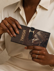 Back To Africa Tab Closure Wallet