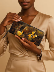 Calla Lilies Girl Slimline Zippy Wallet