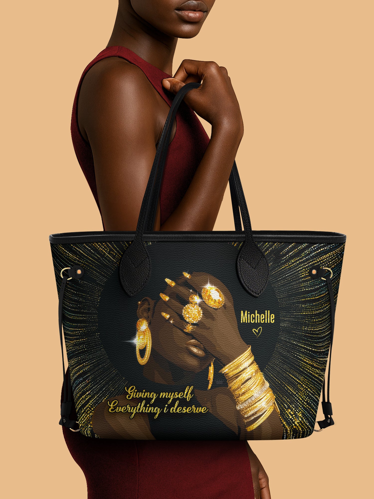 Worthy Desire Classic Shopper Tote