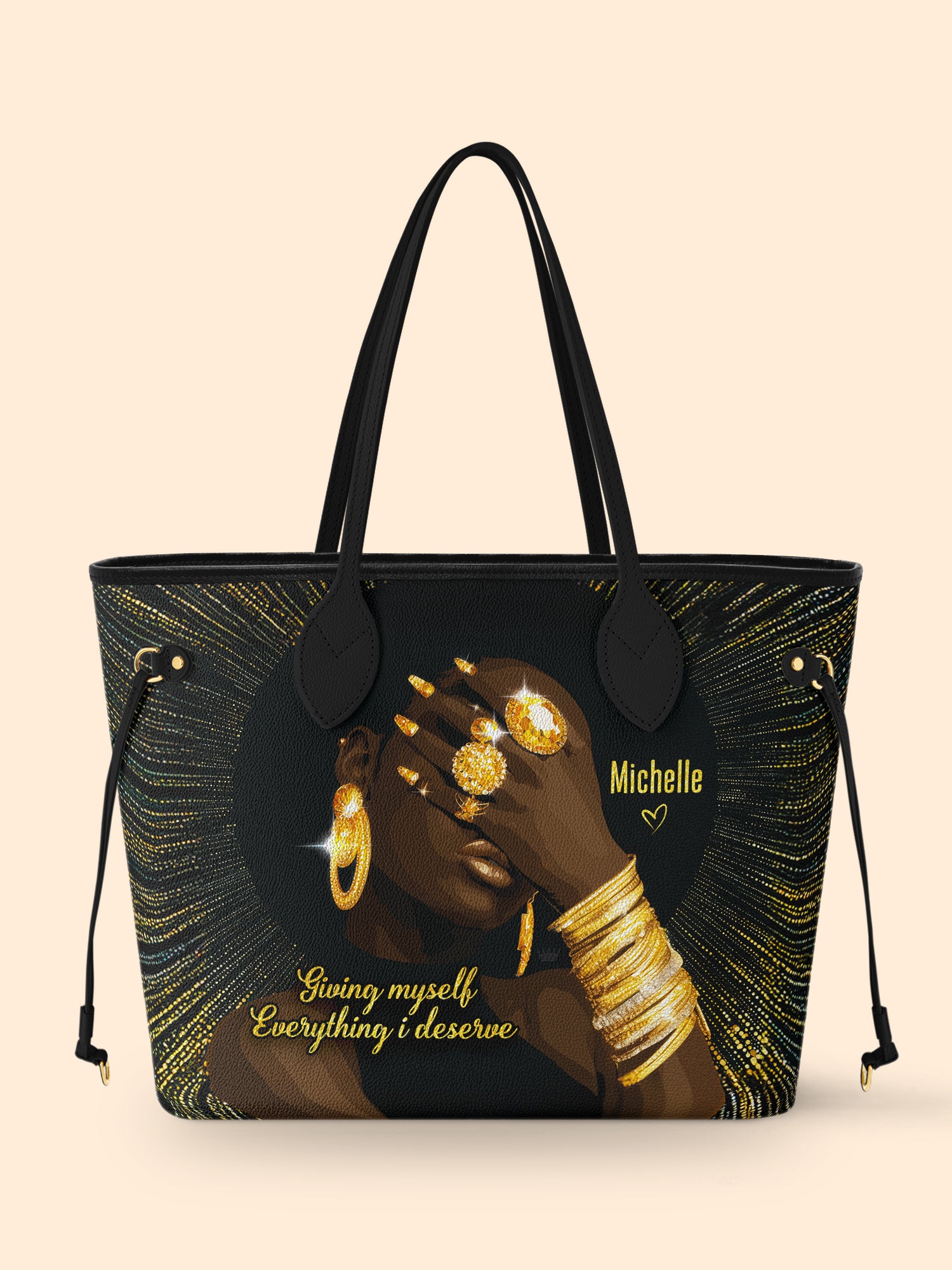Worthy Desire Classic Shopper Tote