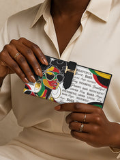 Queen Vibes Tab Closure Wallet QR0TL001