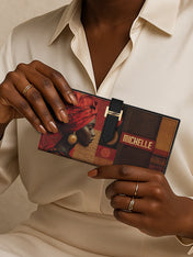 Regal Beauty Tab Closure Wallet